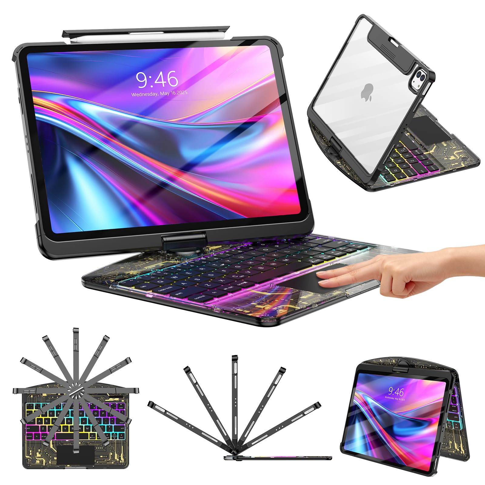 iPadアクセサリー Wireless Magic Keyboard Case 71dpT7iV-+L.jpg